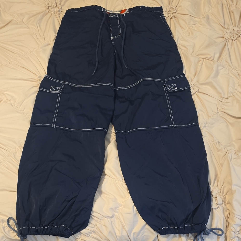 Break Down Mens Cargo Break Dancing Pants, Size M